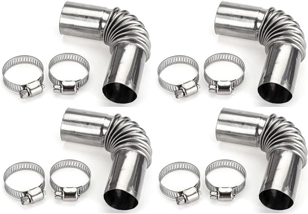 Efficient 24mm Stainless Steel Exhaust Connector