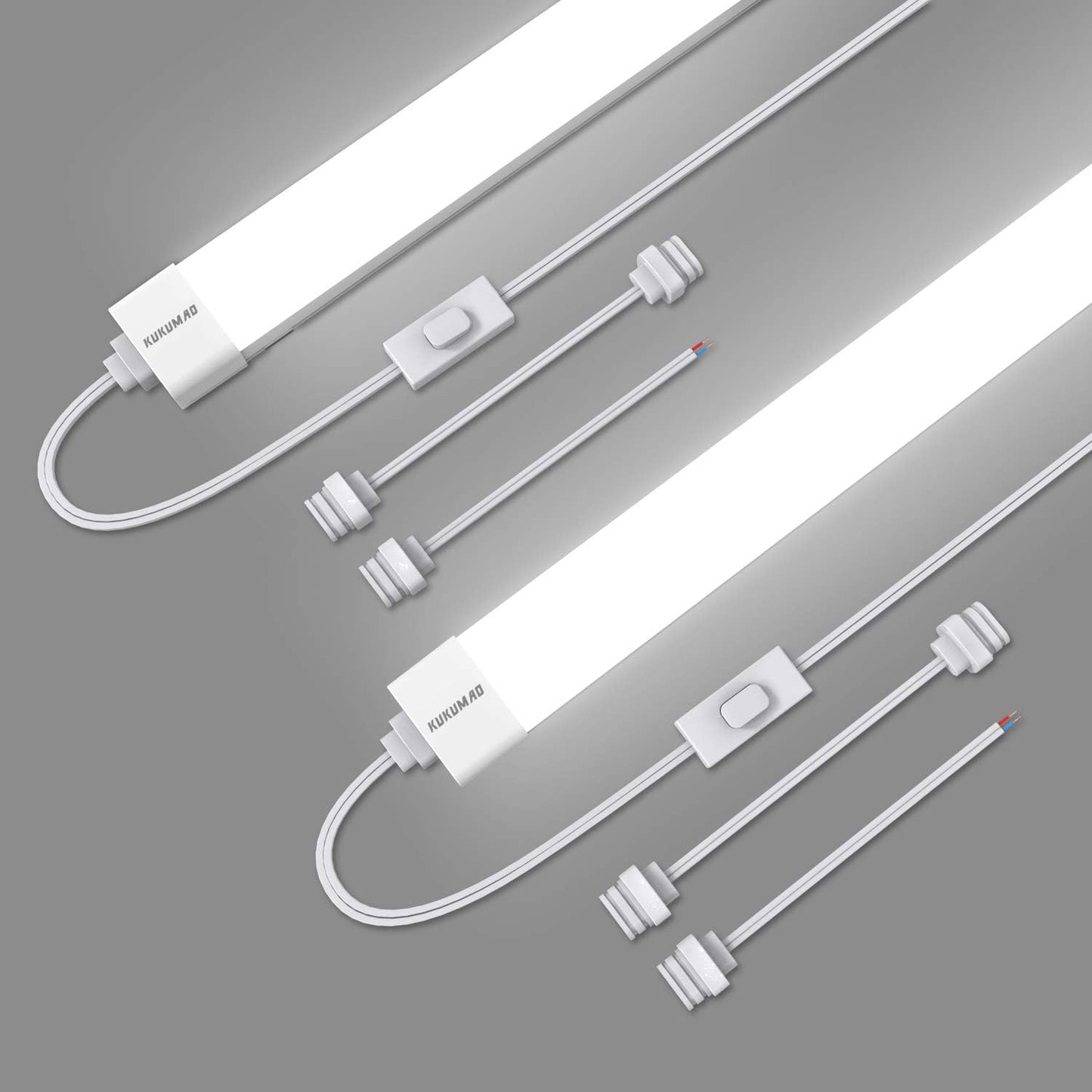 KUKUMAO 5000K LED Ceiling Light Fixture for Garage and Kitchen