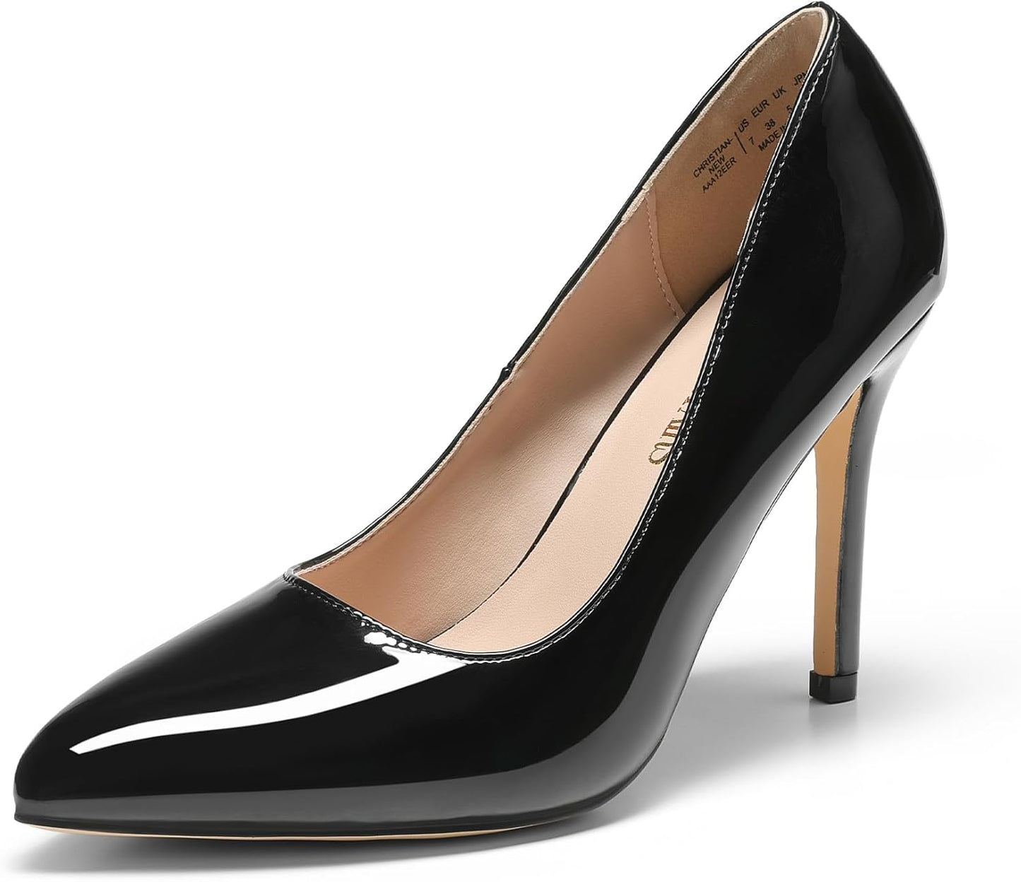 DREAM PAIRS Women's Closed Toe High Heels for Elegant Style