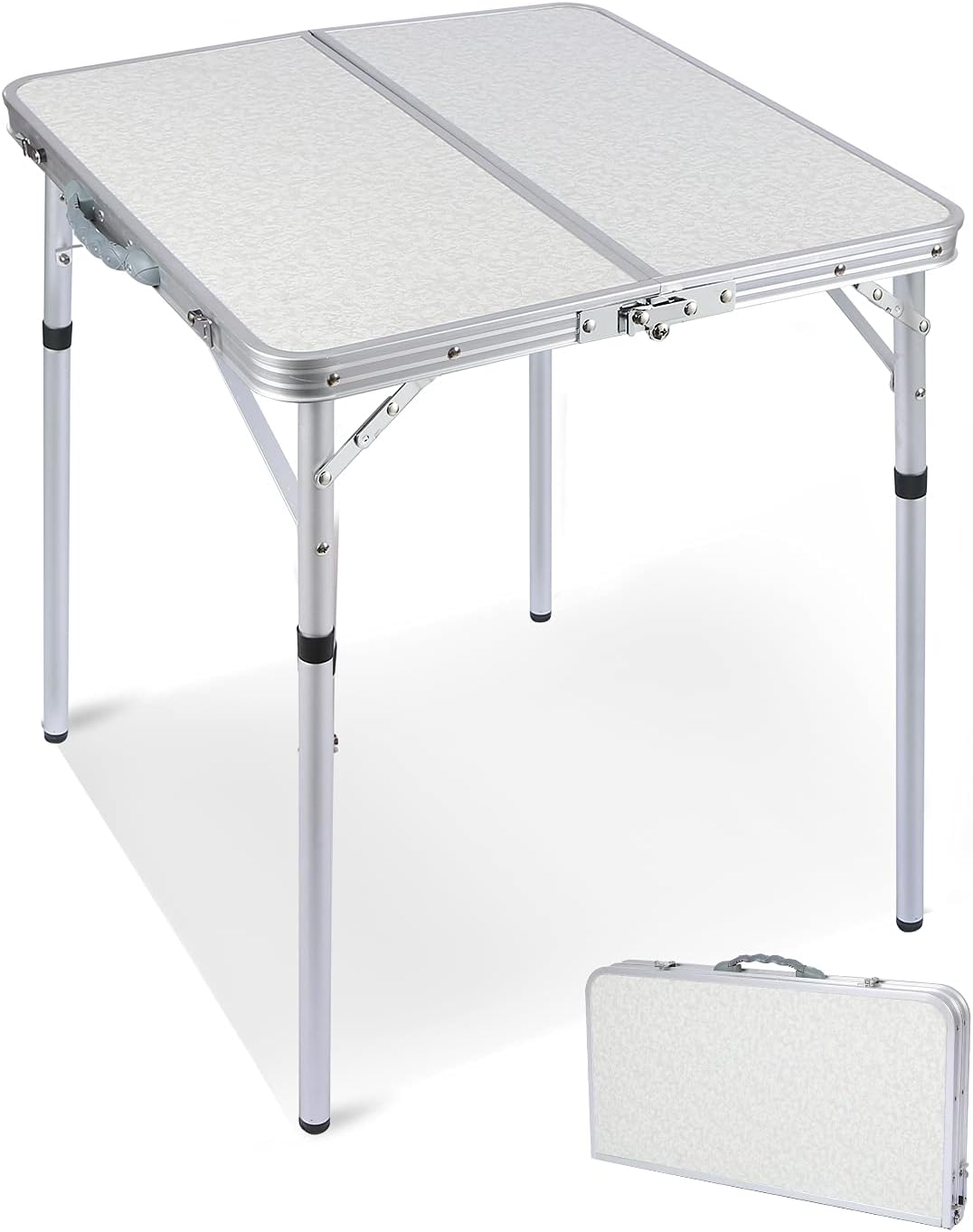 RedSwing Small Square Folding Table for Camping and Picnics