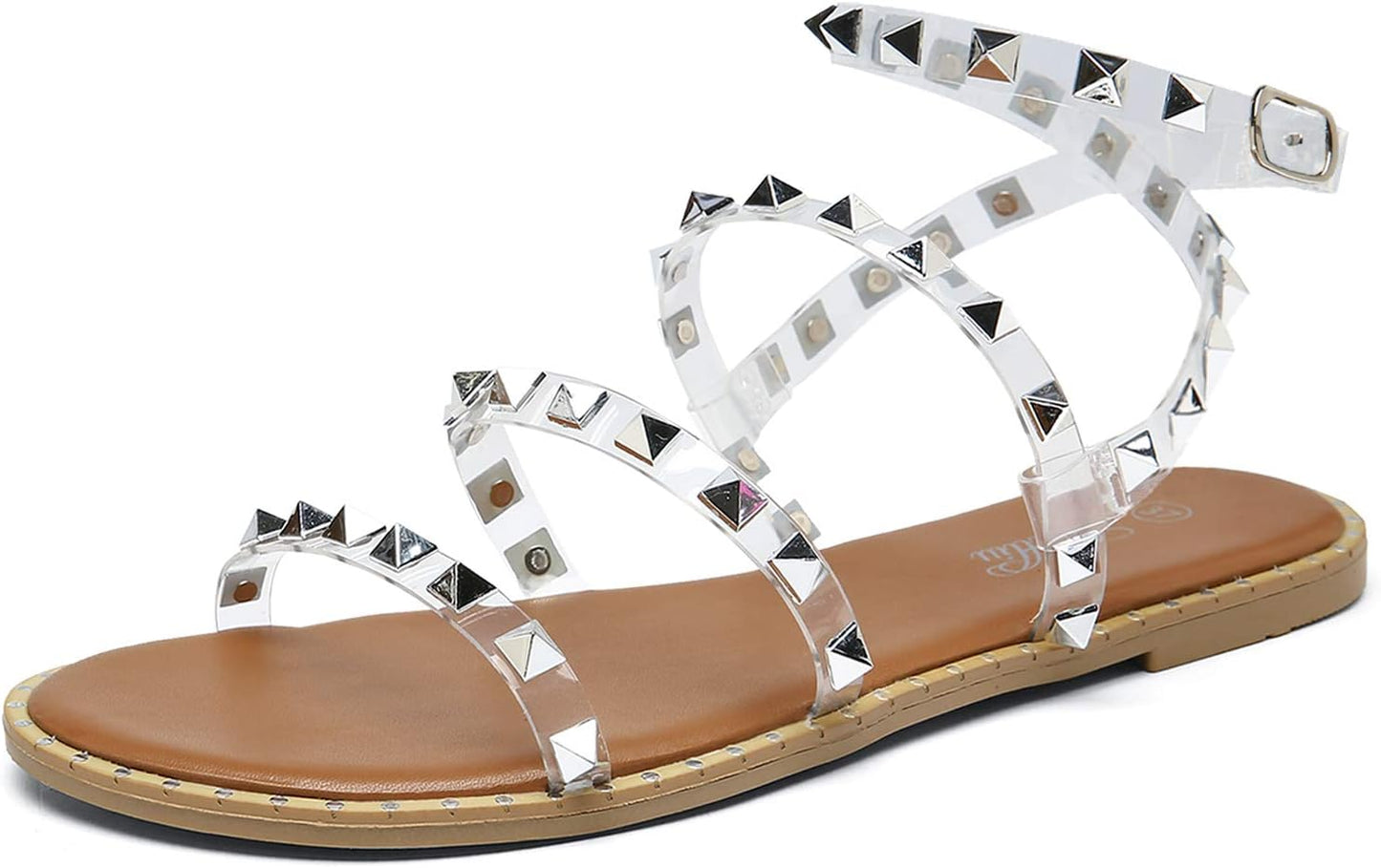 Stylish Women's Flat Sandals with Ankle Strap for Every Occasion
