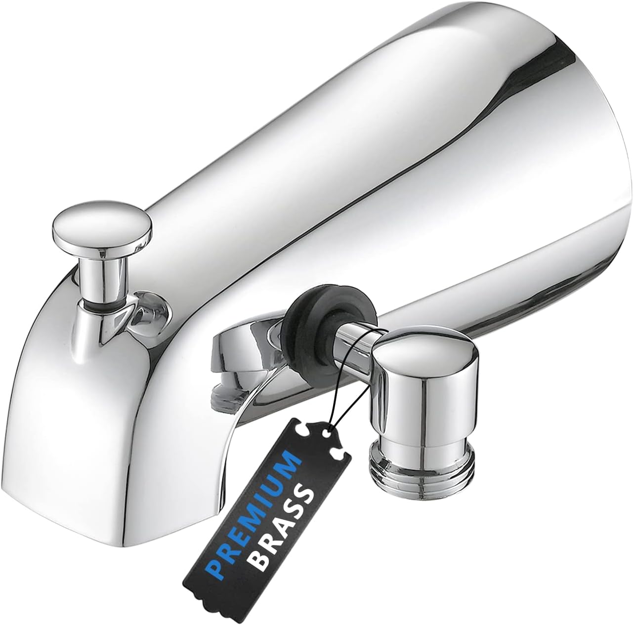 PROOX All Metal Tub Spout with Diverter for Modern Bathrooms