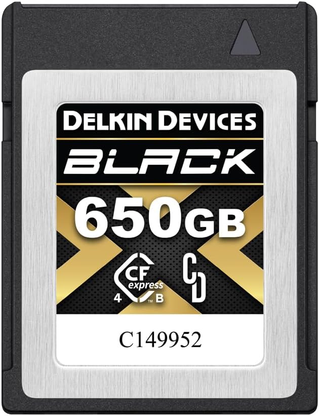 Delkin Devices Black 650GB CFexpress 4.0 Memory Card Review