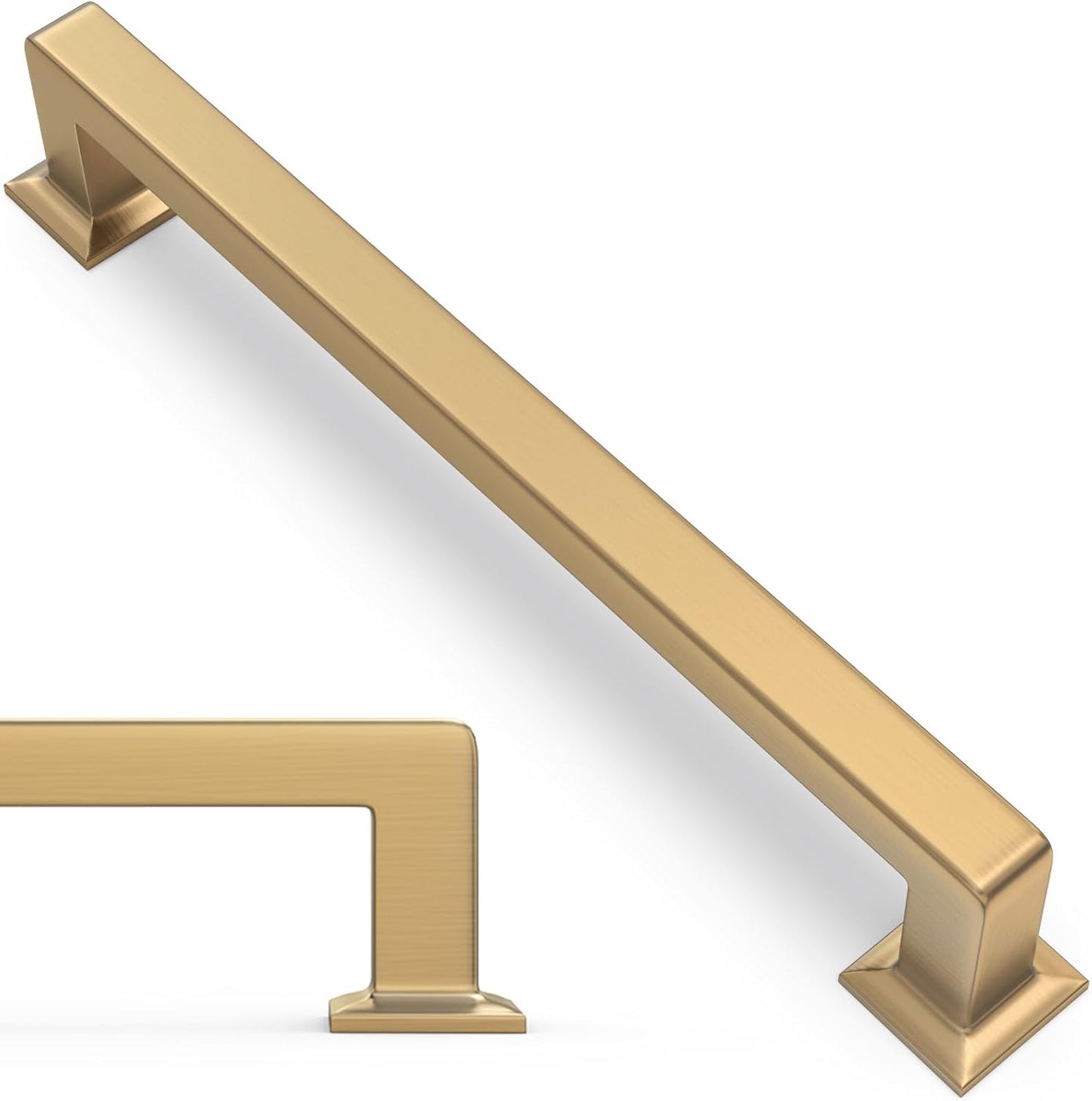 7 Inch Kitchen Cabinet Handles in Champagne Bronze - 10 Pack