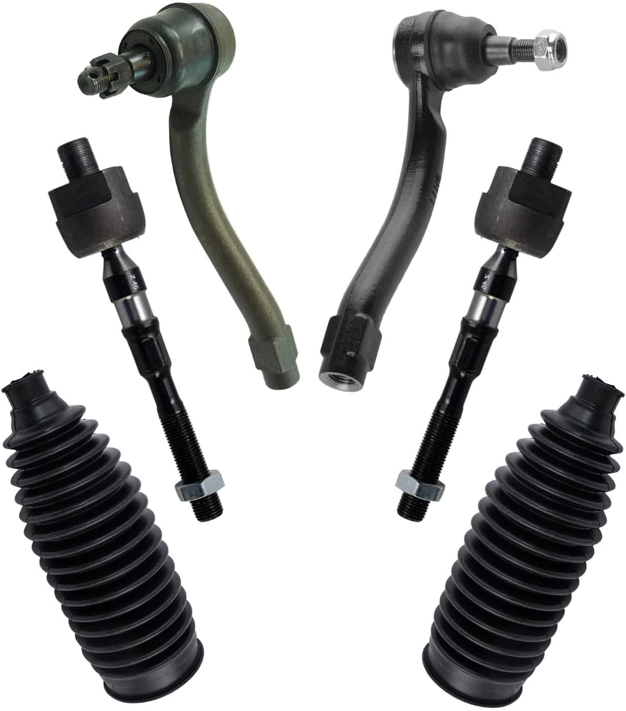 TRQ Front Steering Kit for INFINITI EX35 Q50 QX50 Models