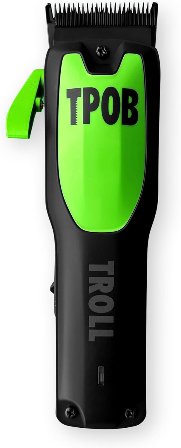 TPOB Troll Professional Barber Hair Clipper for Men with DLC Blade