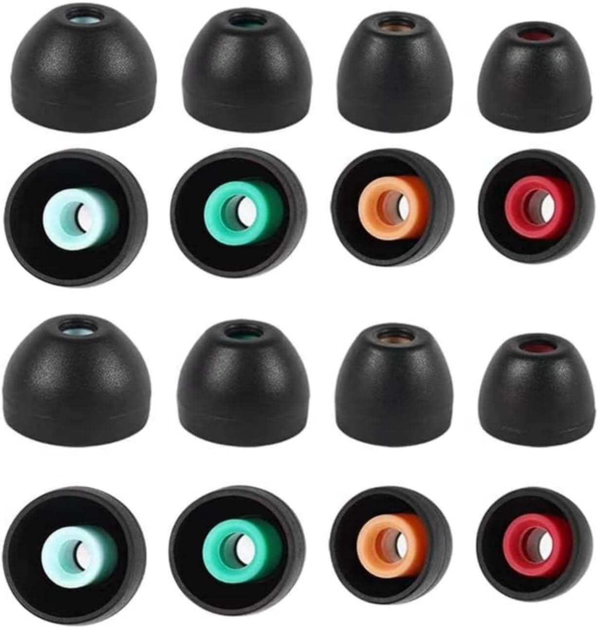 8 Pairs Silicone Ear Tips for Sony & Miayaya Earbuds