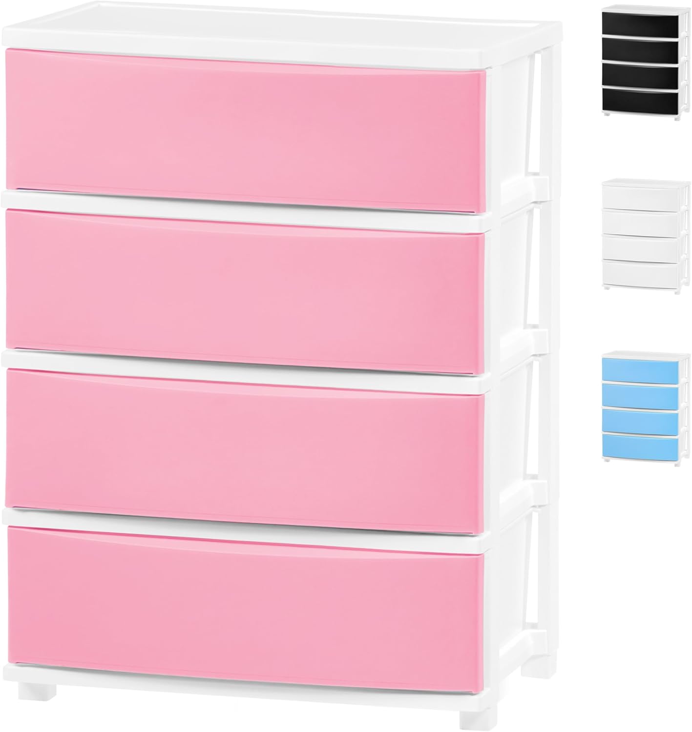 IRIS USA Plastic Drawer Storage Organizer for Art Supplies