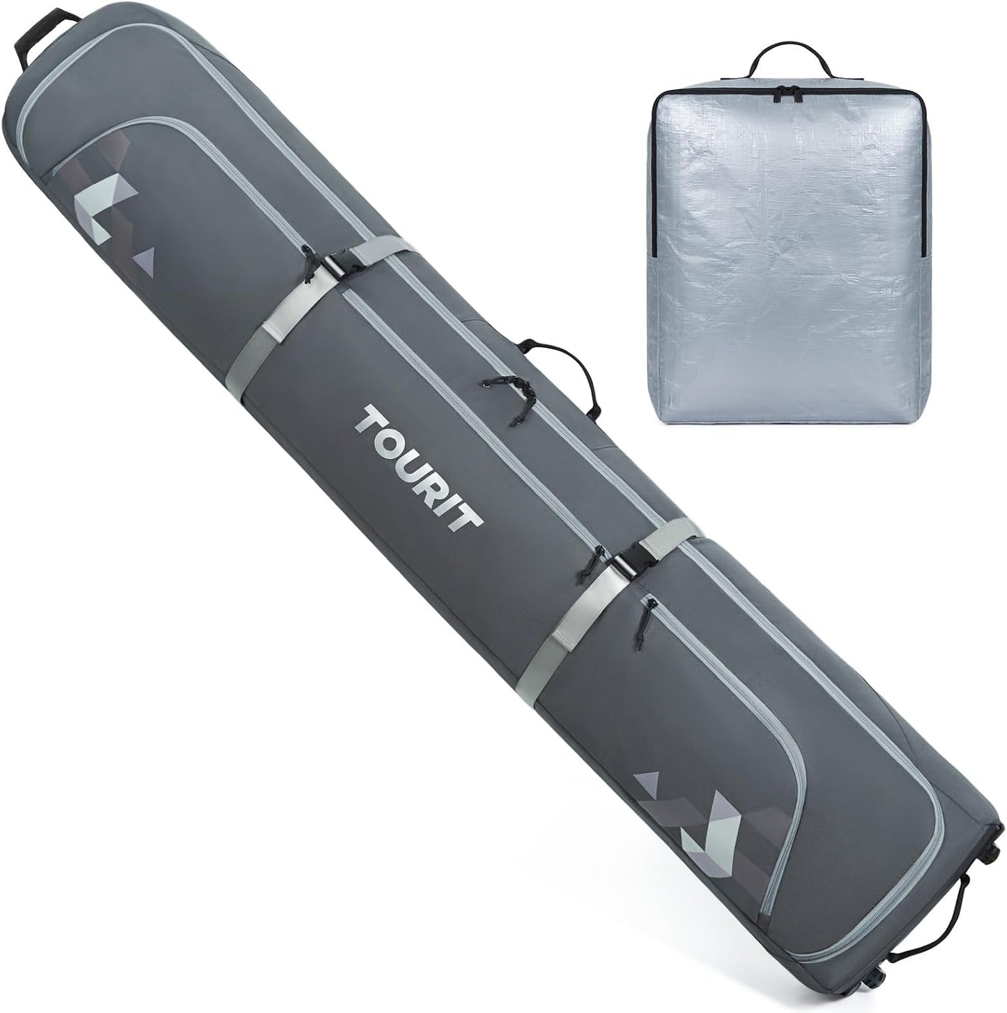 TOURIT Rolling Ski Bag - Travel with Ease