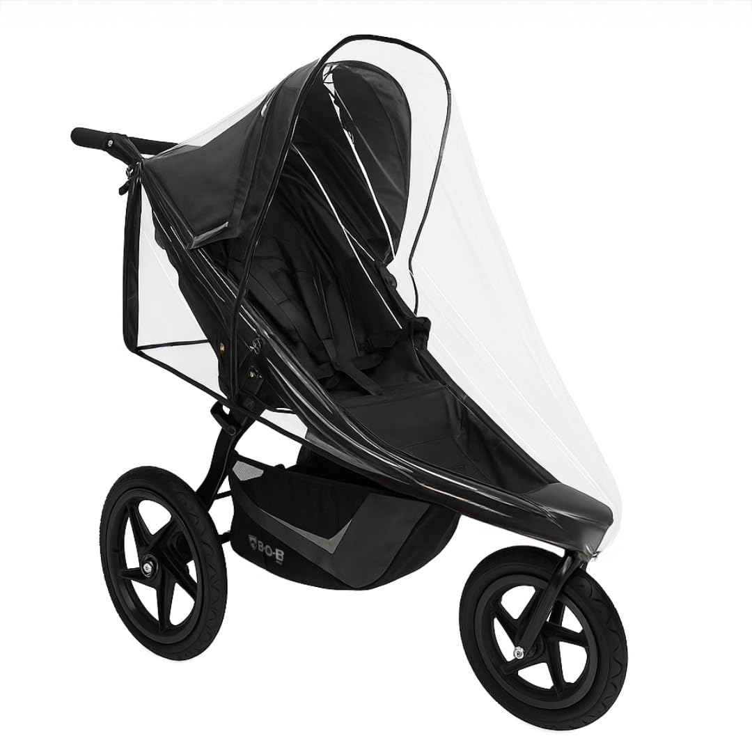 SASHA'S Rain Cover for BOB Gear Jogging Strollers - Weather Shield