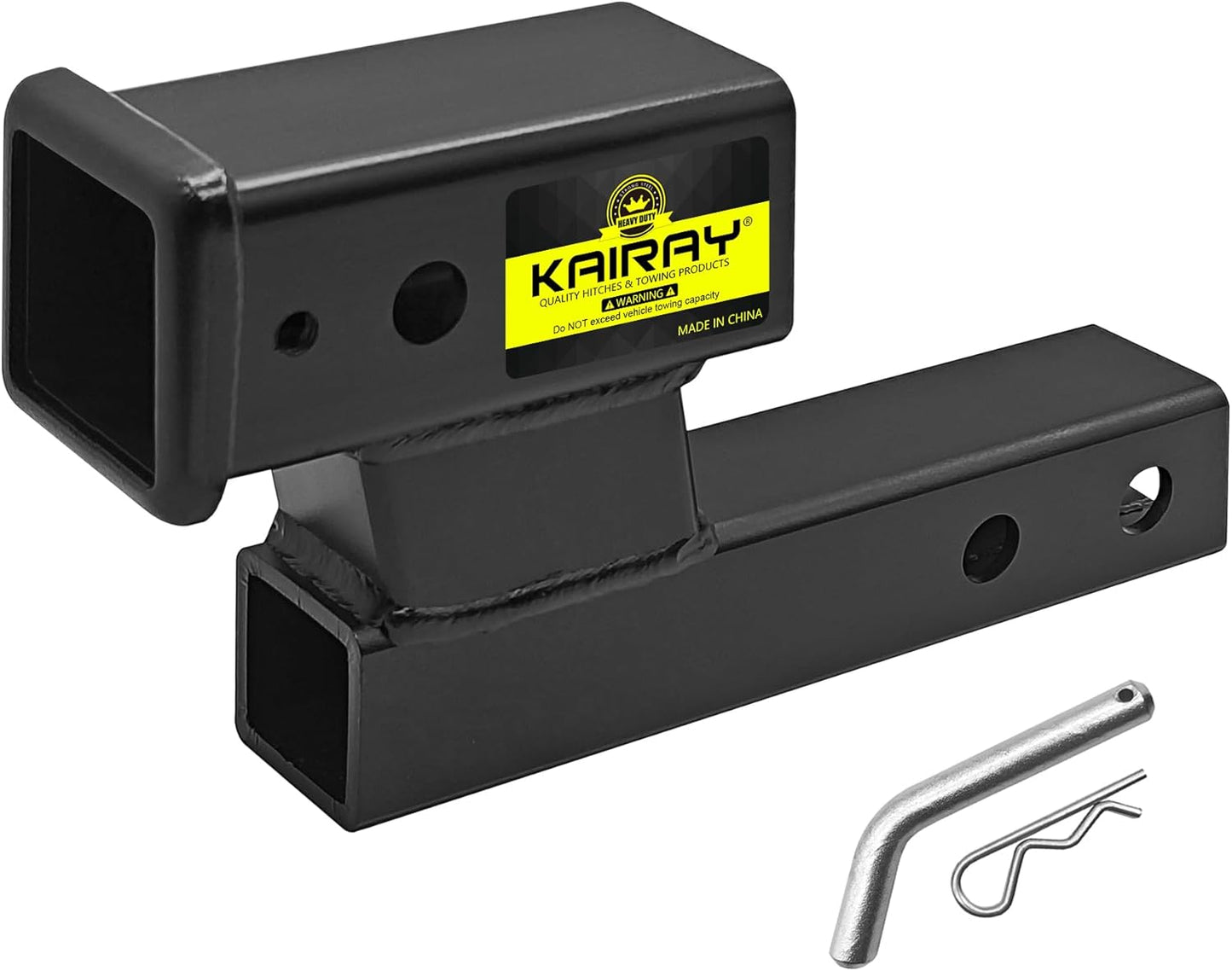 KAIRAY Trailer Receiver Hitch Riser Extender for Towing Needs