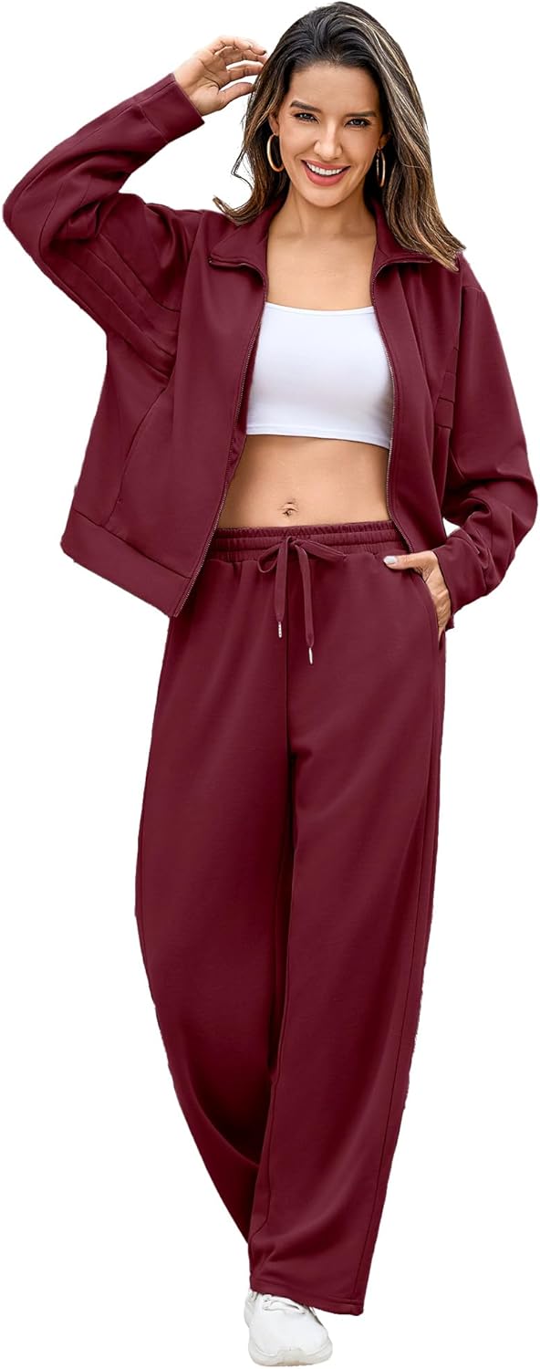 Totatuit Womens 2 Pieces Sweatsuit Set for Stylish Comfort