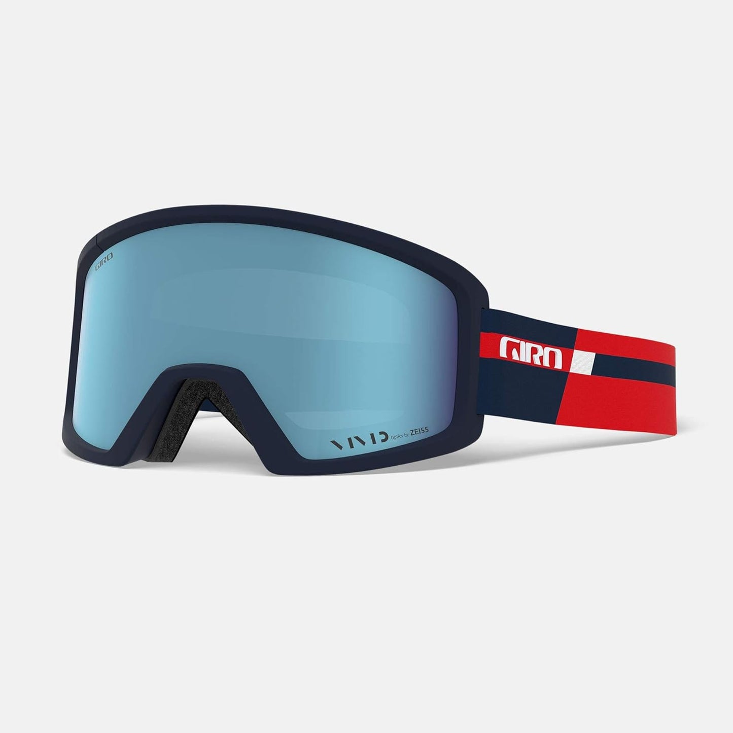 Giro Blok Ski Goggles - Red Midnight Podium Strap