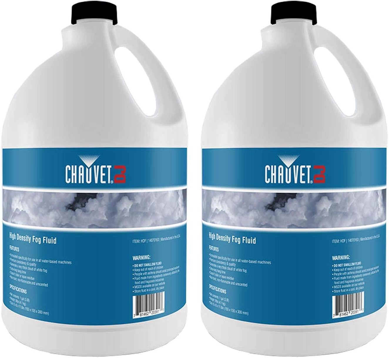 CHAUVET DJ HDF High Density Fog Juice for Hurricane Machines