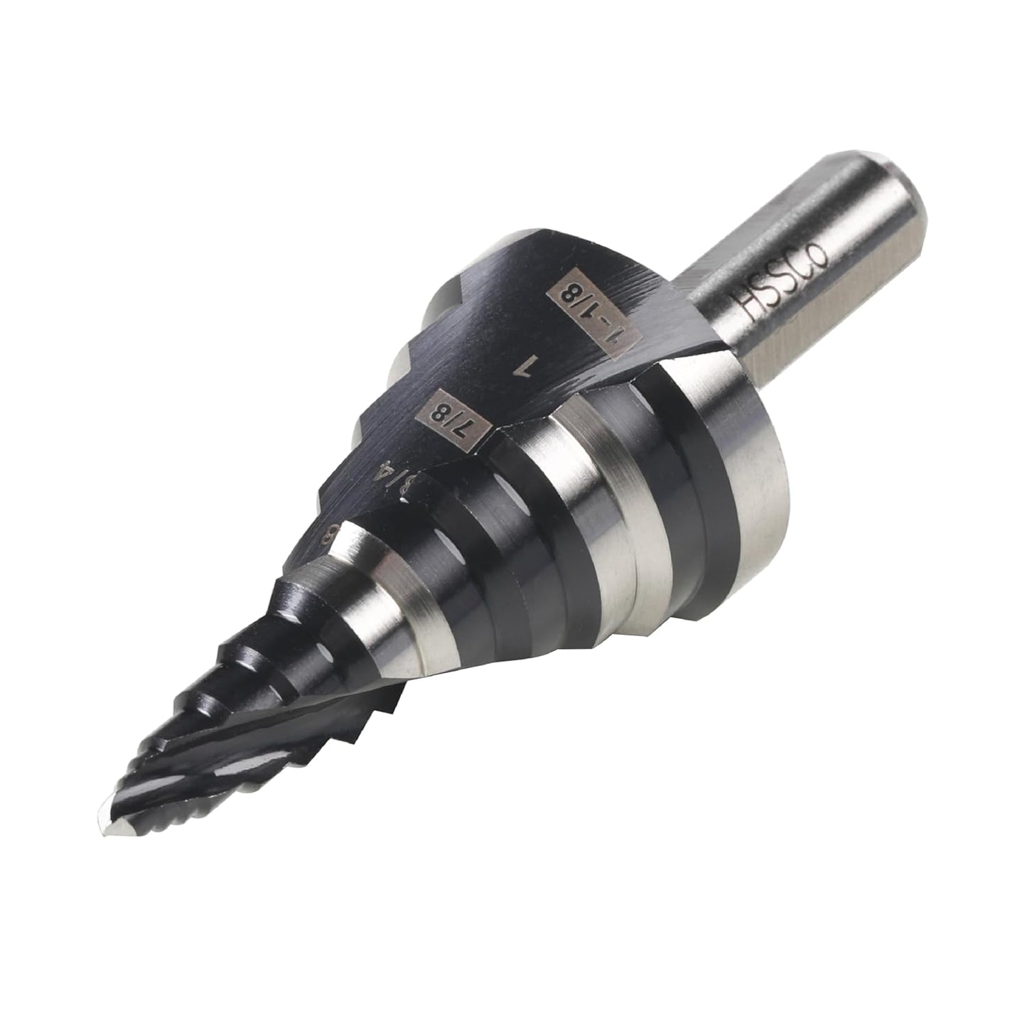 Heavy Duty M35 HSS Step Drill Bit for Metal and Wood Projects