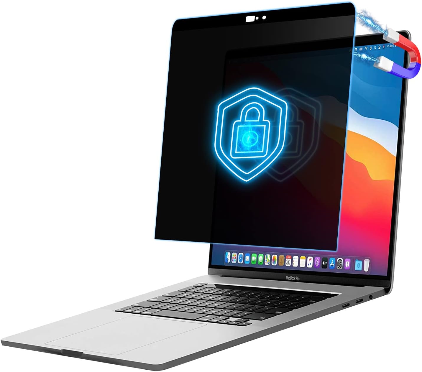 Privacy Screen Protector for MacBook 12 Inch - Removable Shield