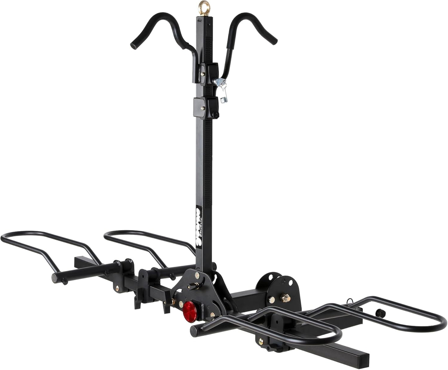 Young 200 lbs Capacity Hitch Mounted 2-Bike Rack for All Bikes