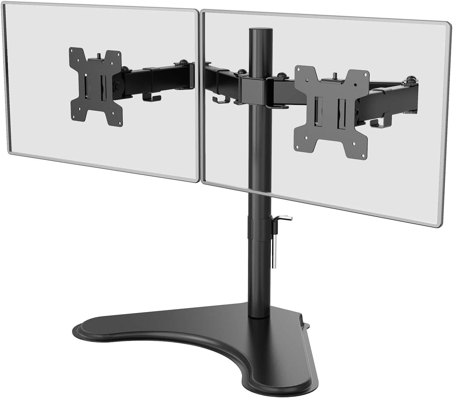 WALI Dual Monitor Stand for 27 in Screens, Full Motion Arm