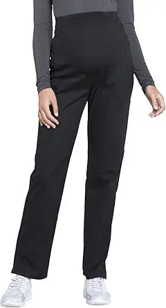 Cherokee Maternity Scrub Pants for Women, Soft Stretch WW220