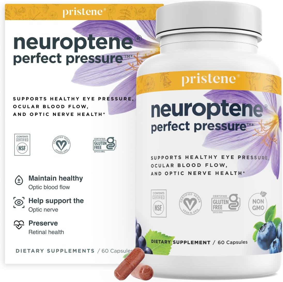 Eye Vitamins with Bilberry and CoQ10 for Optic Nerve Support