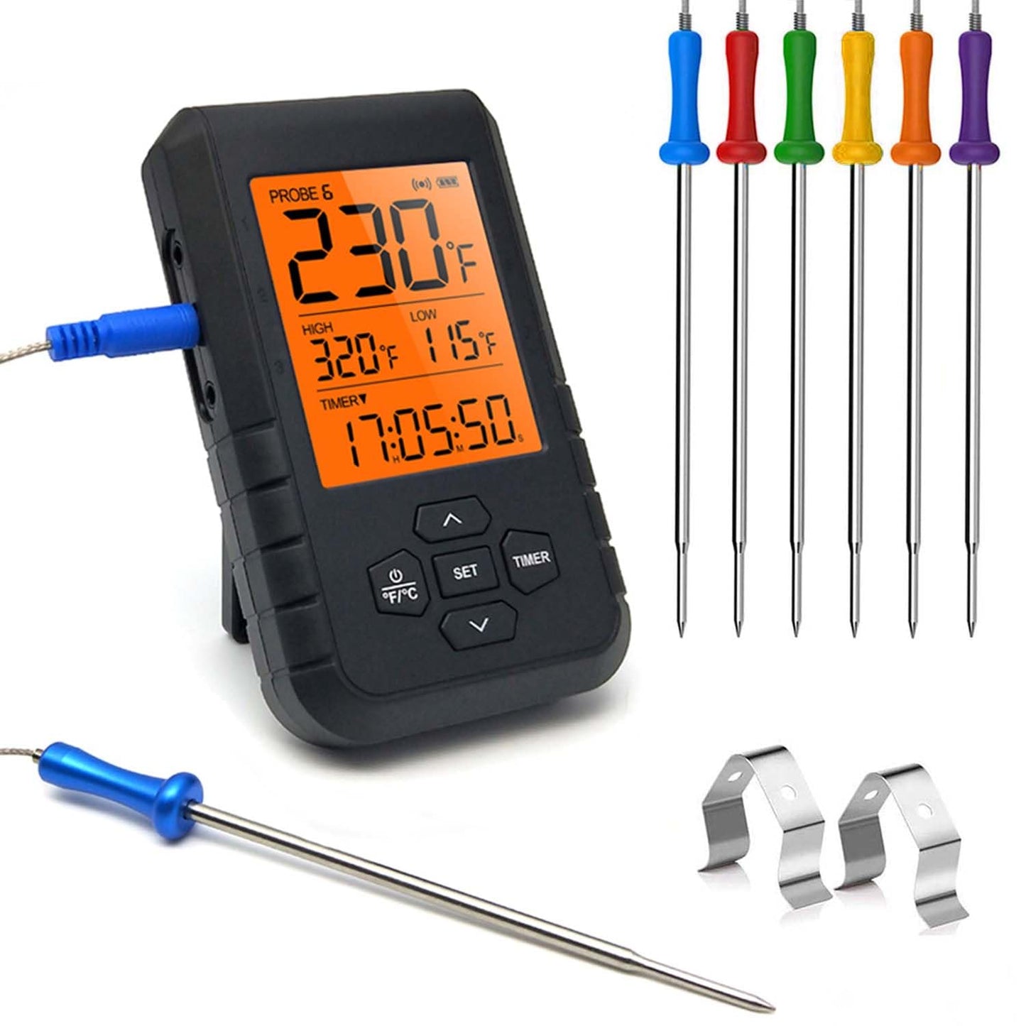 Cloud BBQ: Wireless Smart Thermometer