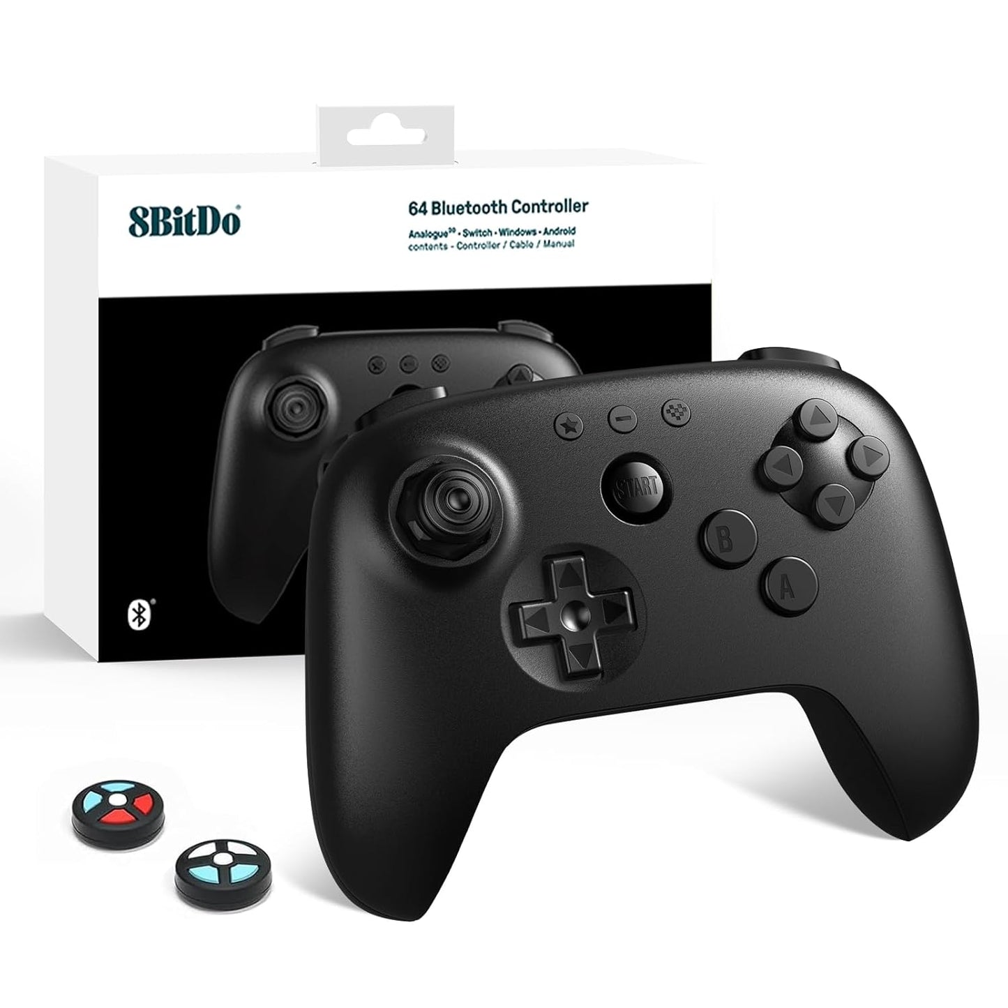 8Bitdo 64 Bluetooth Controller for Analogue 3D and Switch