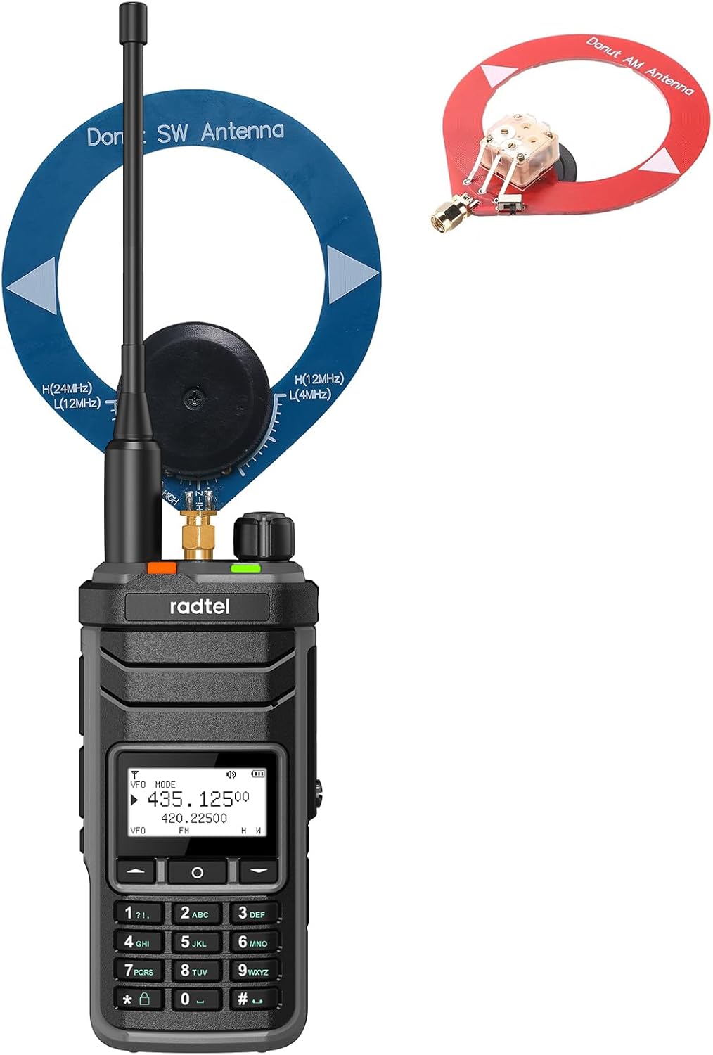 Radtel RT-860 Multi Band Ham Radio with 1024 Channels and More