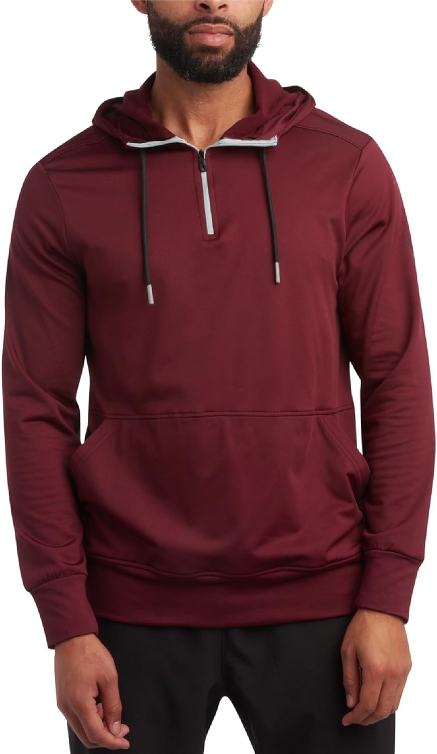 Spyder Men's Reflective Quarter Zip Active Hoodie