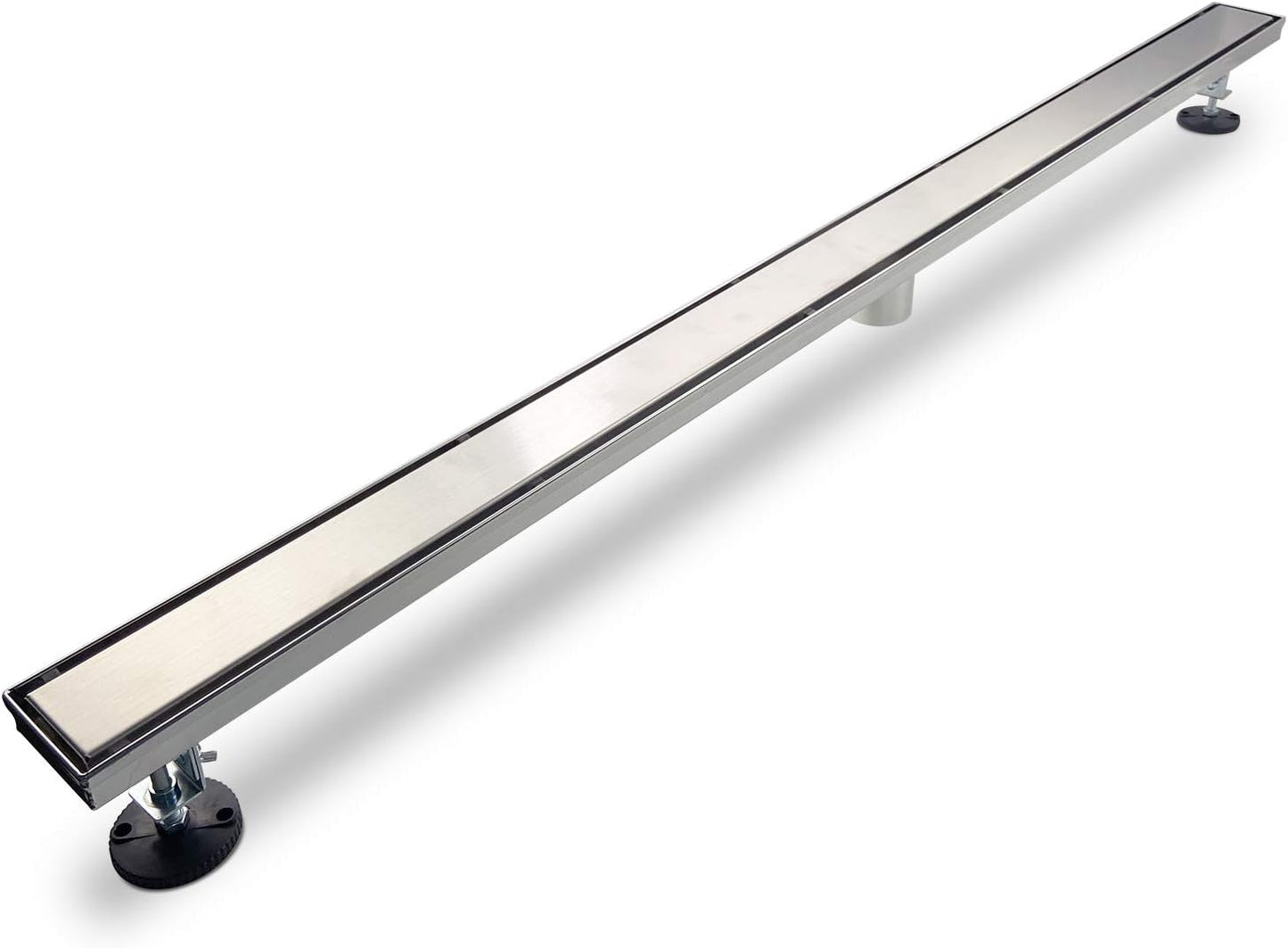Linear Shower Drain 72 inch with Tile Insert for Modern Bathrooms