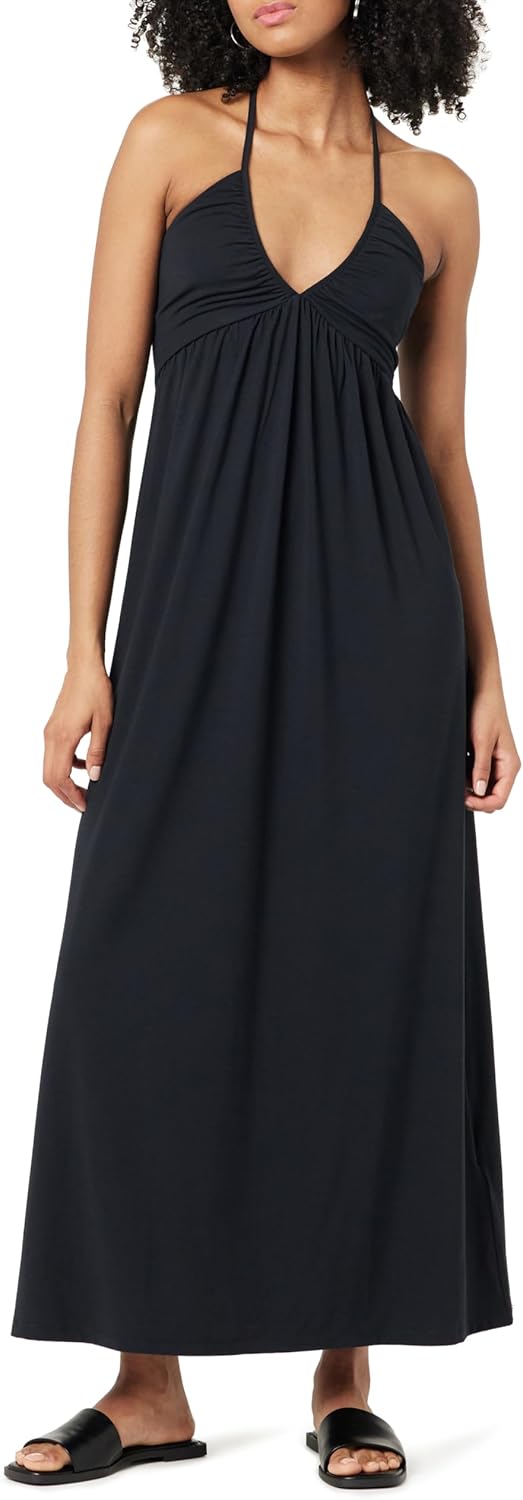 The Drop Women's Kapri Gathered Halter Dress for Vacation Style
