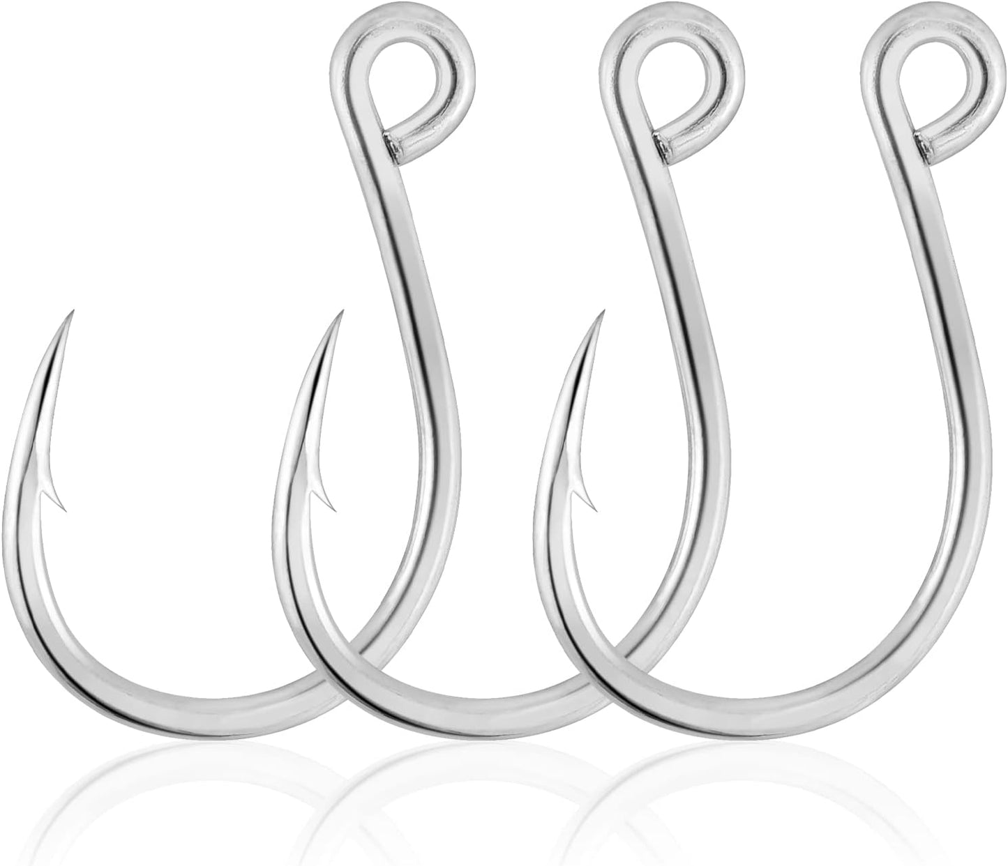 Dr.Fish 30 Pack High Carbon Steel Replacement Hooks
