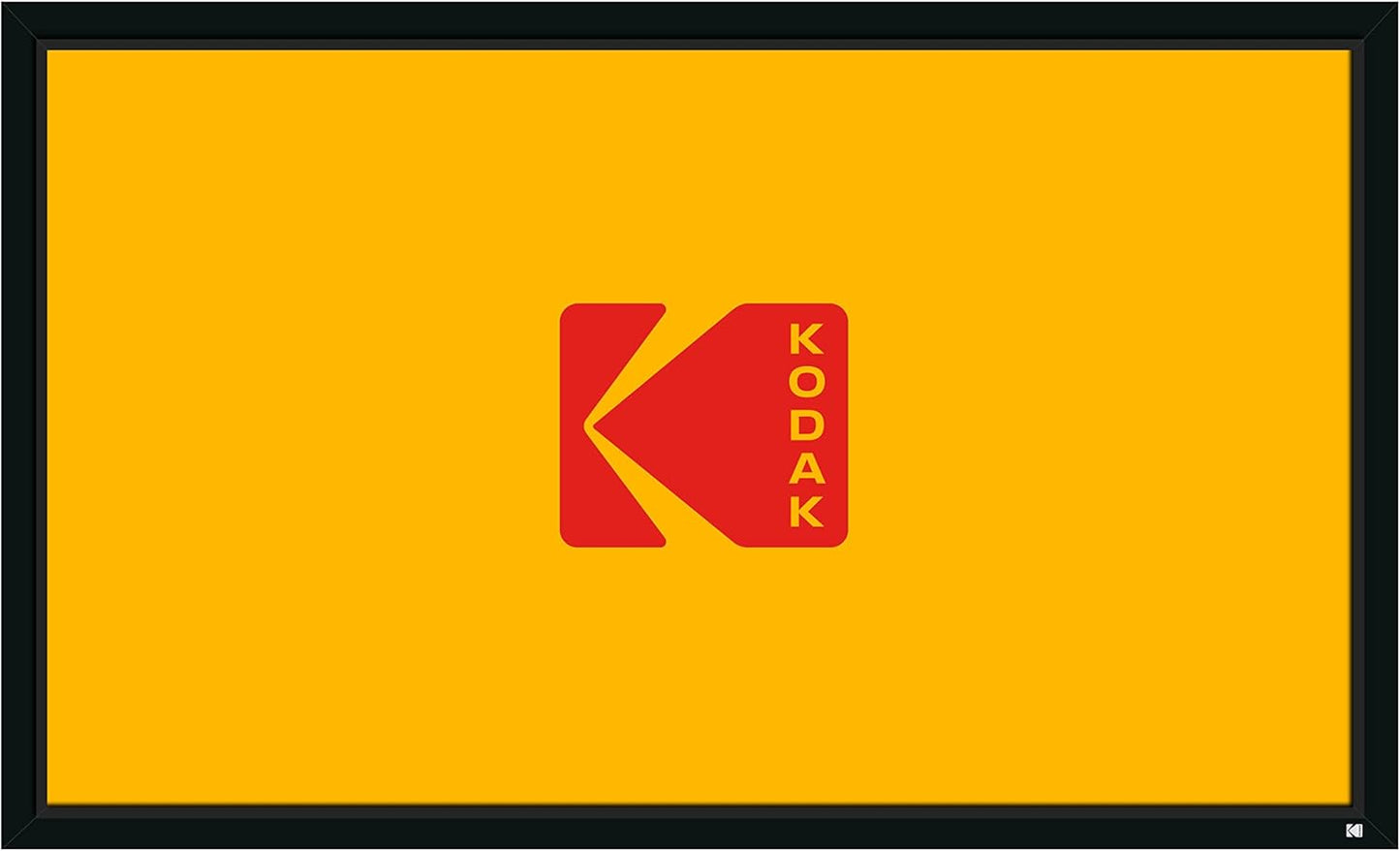 KODAK Projector Screen 100 Fixed Frame for Home Theater Use