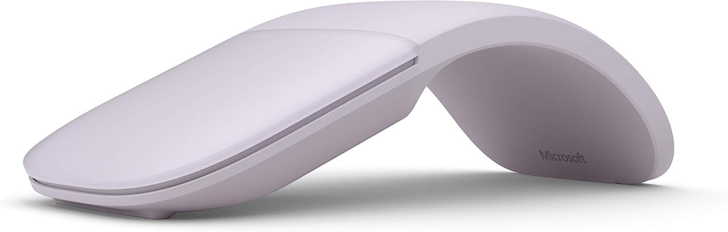 Microsoft ARC Mouse Lilac - Ultra Slim Bluetooth Mouse for PC