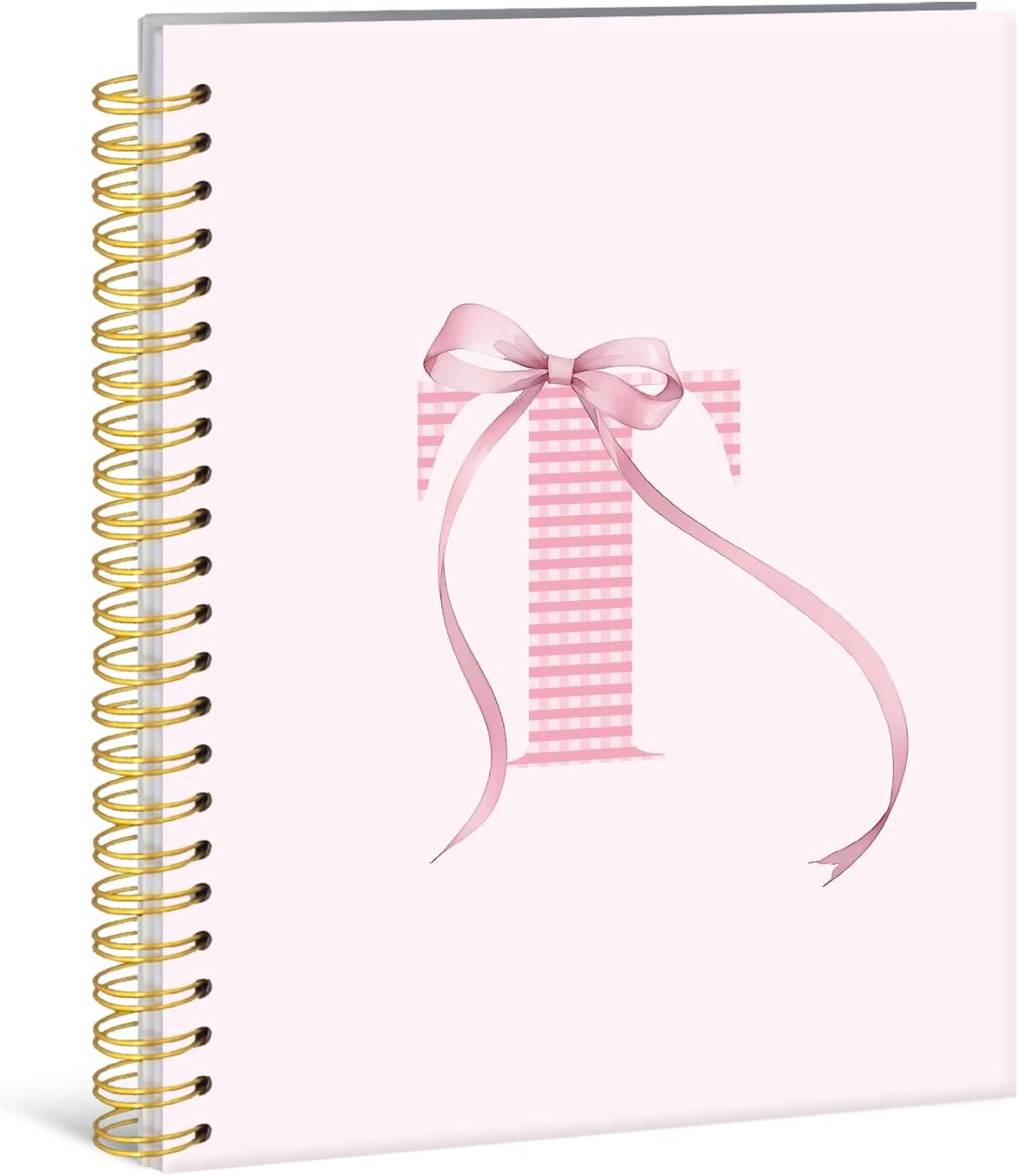 Personalized Coquette Pink Notebook for Her