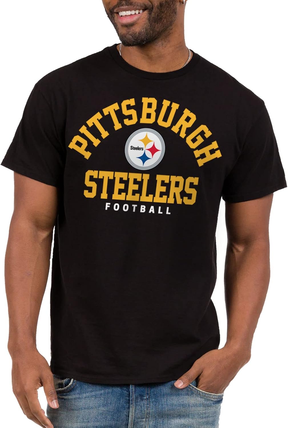 Pittsburgh Steelers Classic Team Logo T-Shirt for Fans