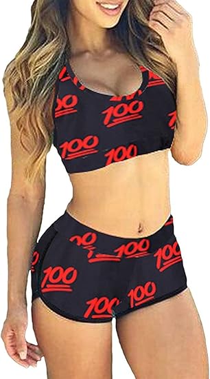 TOP HERE Women's Bandage Sporty Bathing Suit for Active Days
