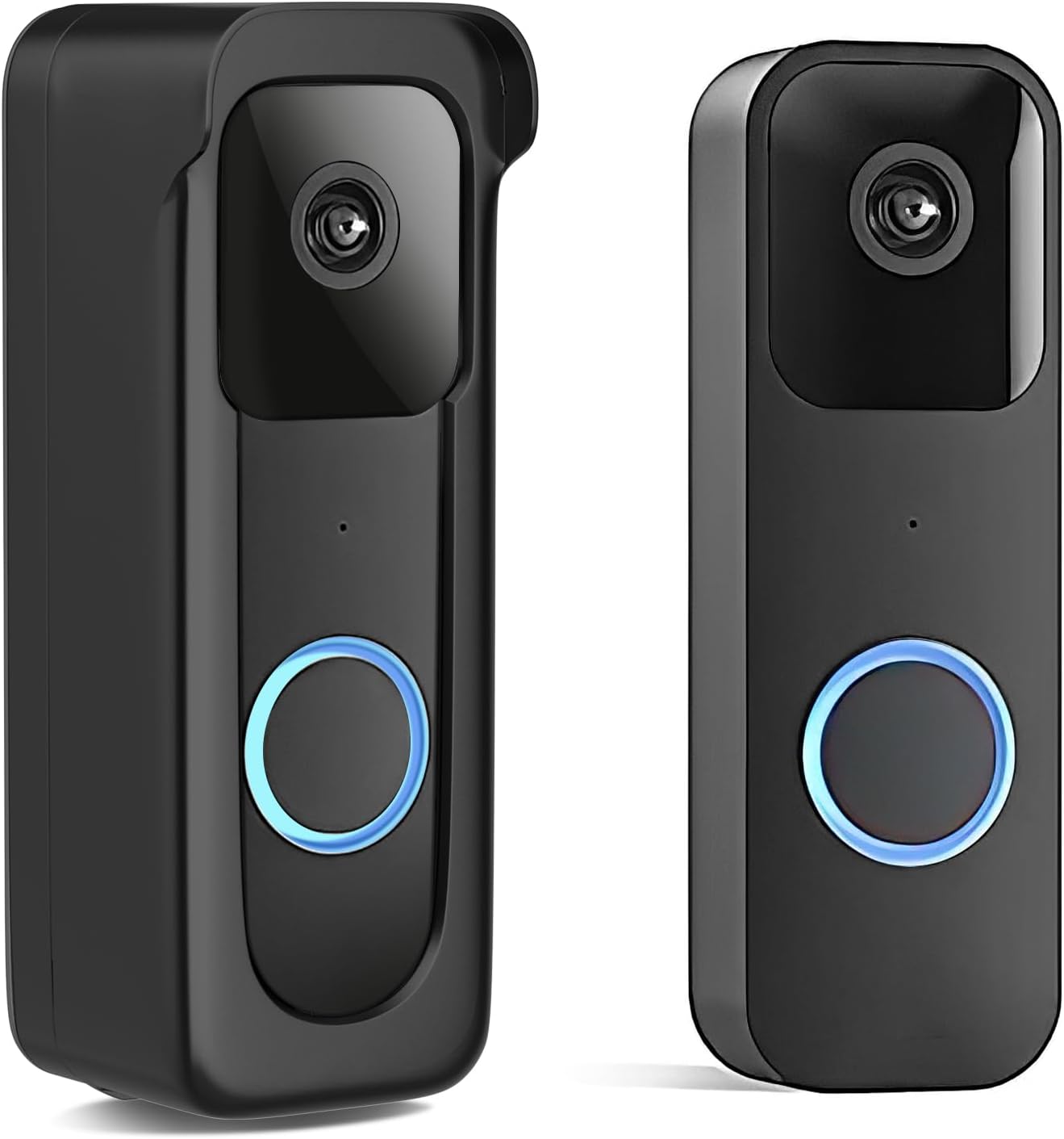 Secure Blink Doorbell Mount - No Drill, Easy Install - Black