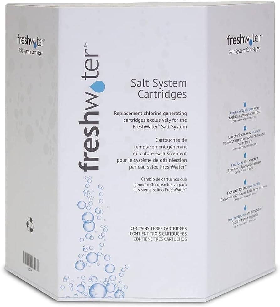Replacement Salt System Cartridge for Efficient Water Care