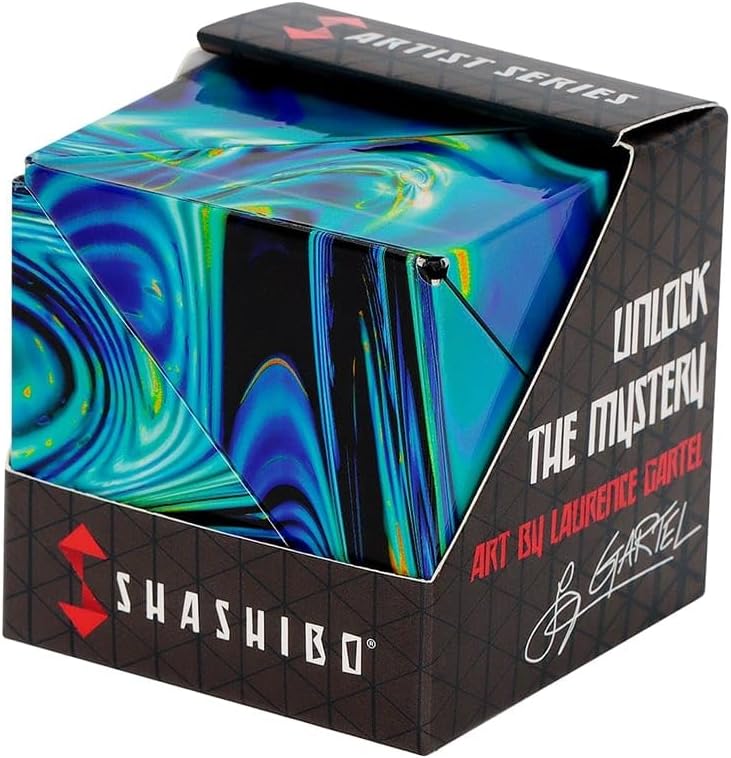 SHASHIBO Mystic Ocean Shape Shifting Cube - 70+ Transformations