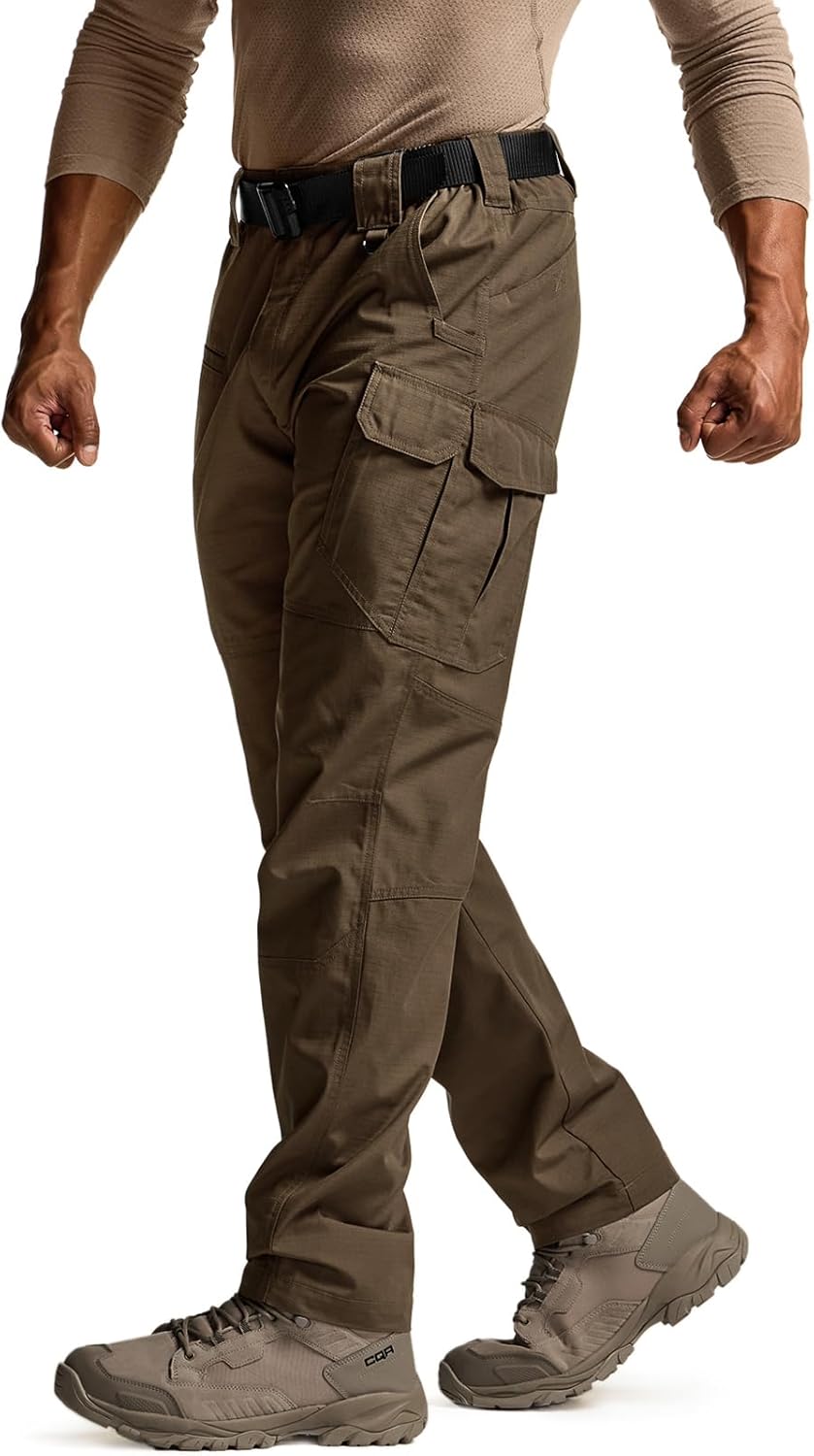Water-Resistant Tactical Cargo Pants by CQR - Tesla Gears