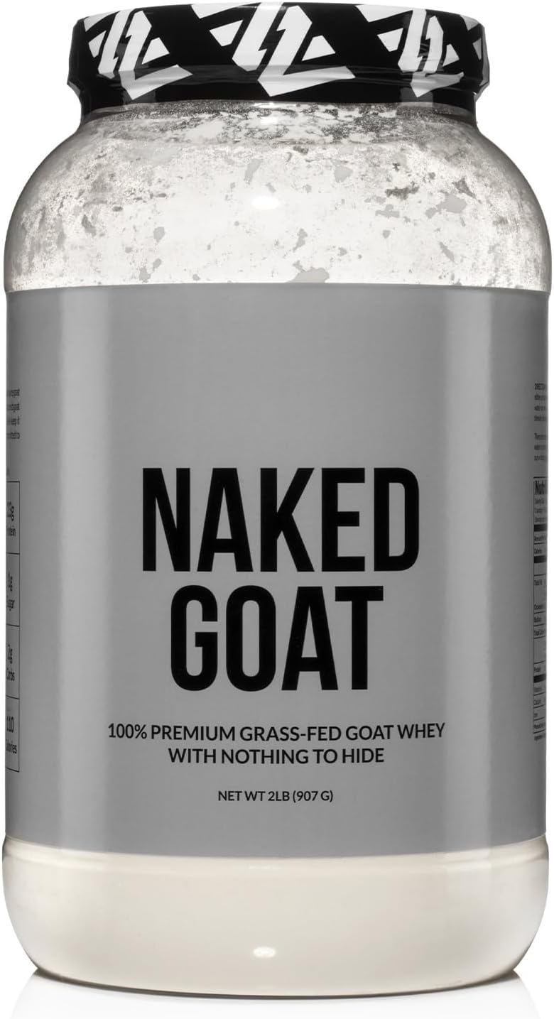 NAKED Goat Whey Protein Powder - All Natural & Easy to Digest
