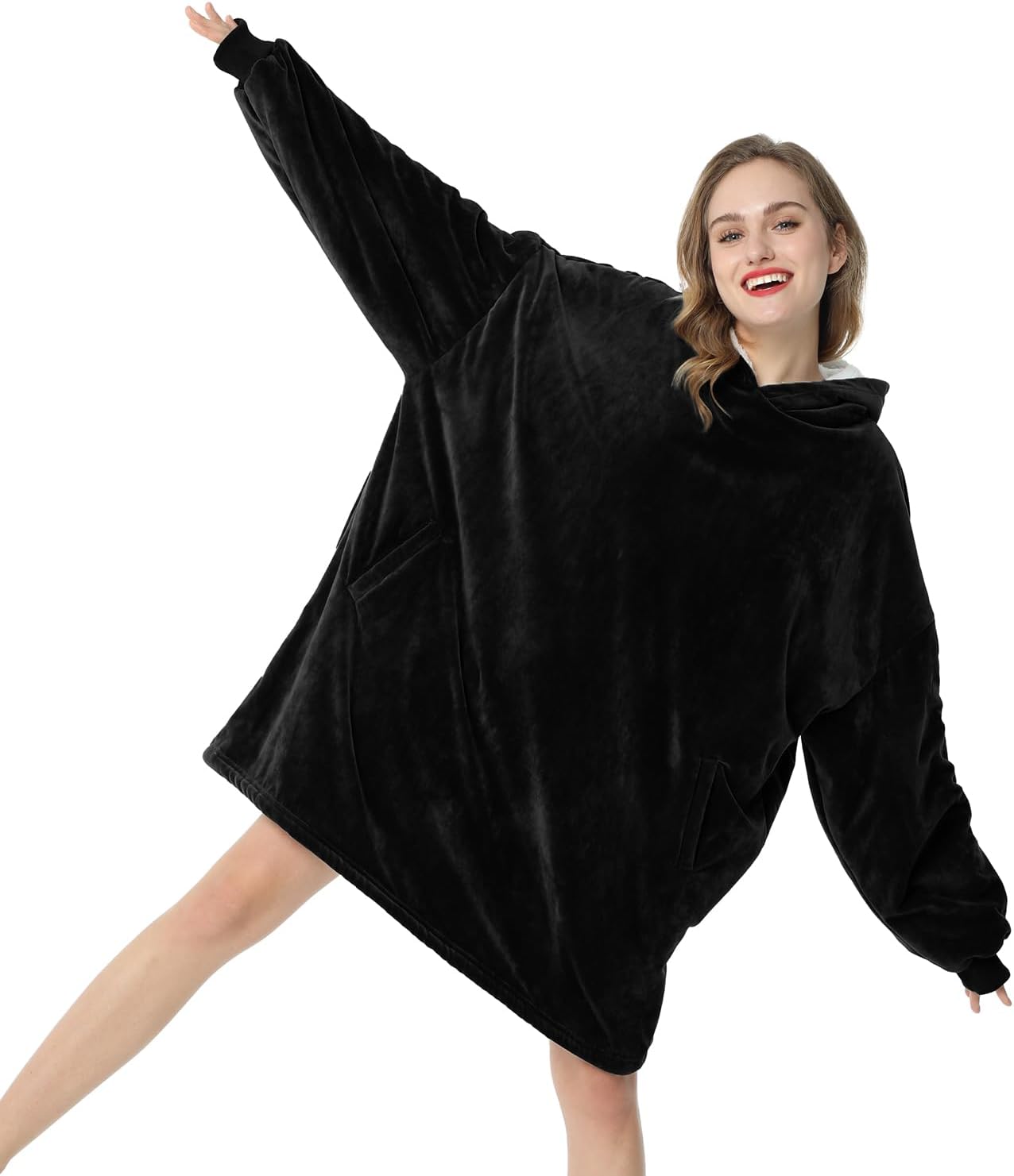 Cozy Wearable Blanket Hoodie by LetsFunny