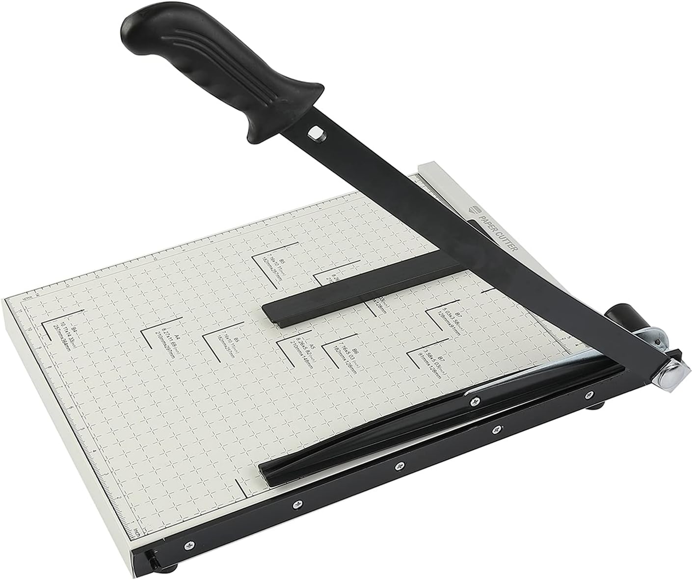 Heavy Duty Paper Cutter for Home Office with Safety Features
