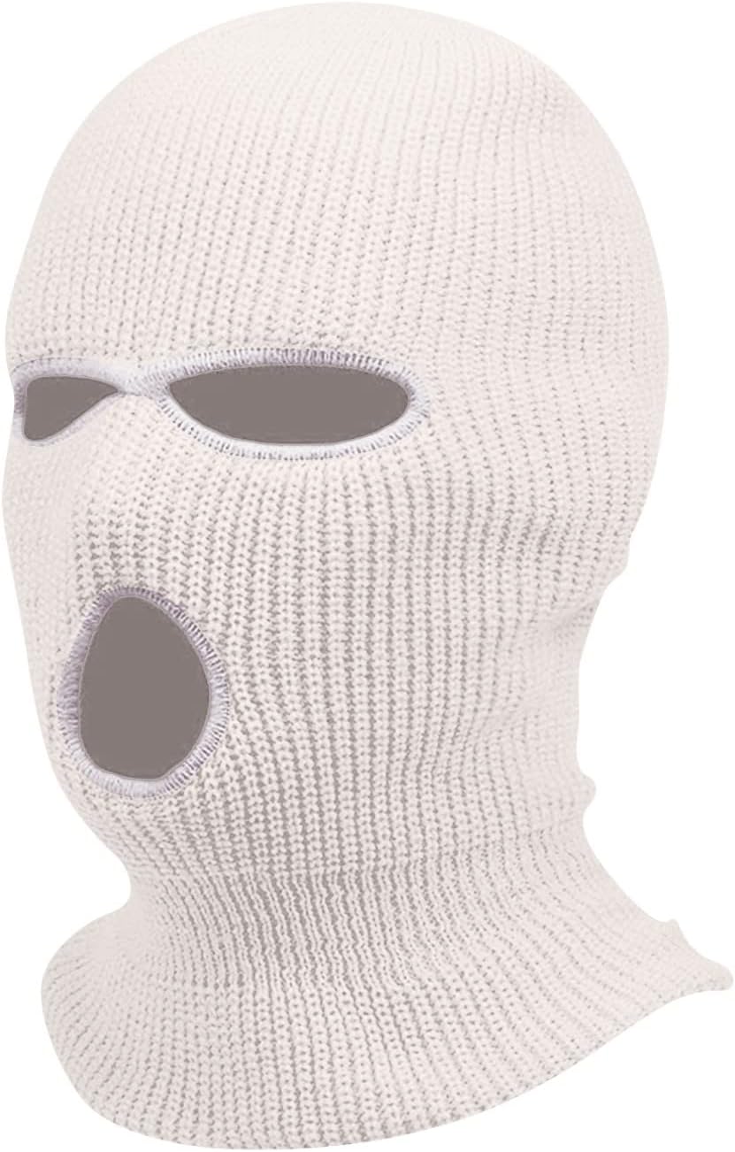 Full Face Knitted Ski Mask for Winter Sports