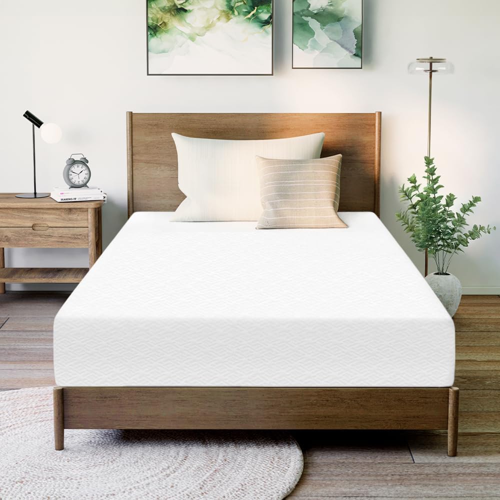 GAESTE 8 Inch Twin Cooling Gel Memory Foam Mattress for Comfort