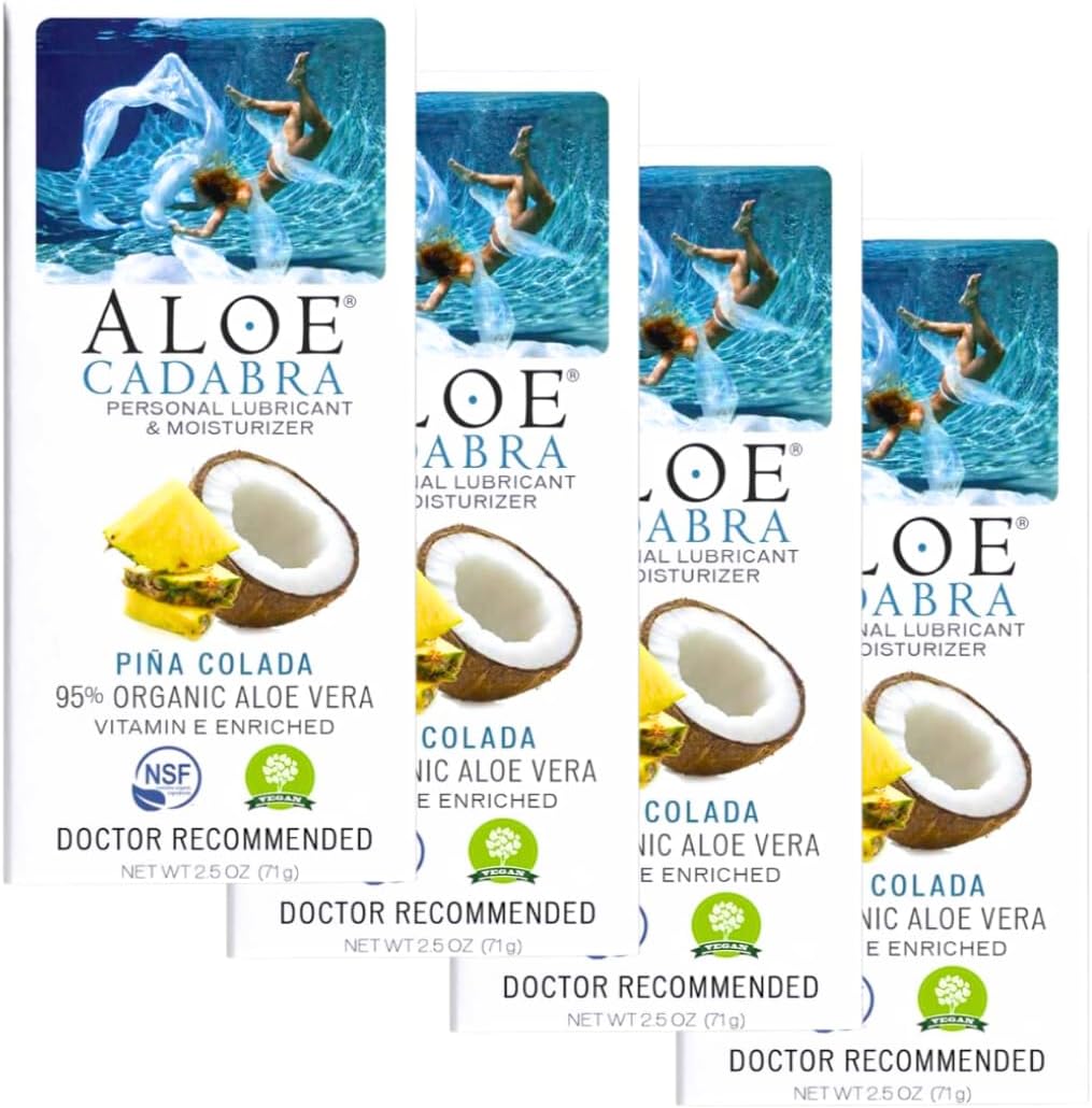 Aloe Cadabra Flavored Personal Lubricant for Couples and More