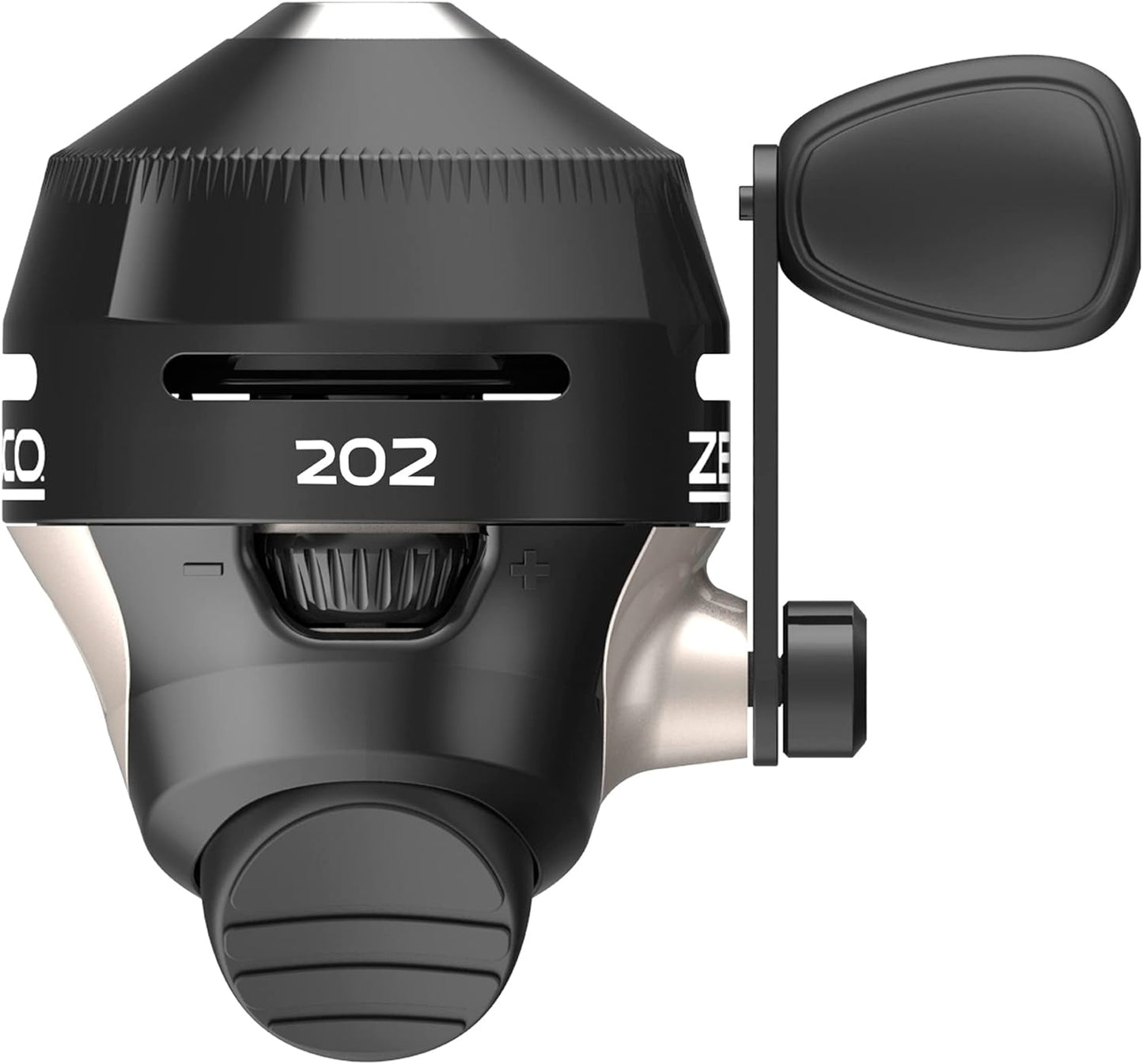 Durable Zebco 202 Spincast Reel, Stainless Steel Pin, Pre-Spooled Line