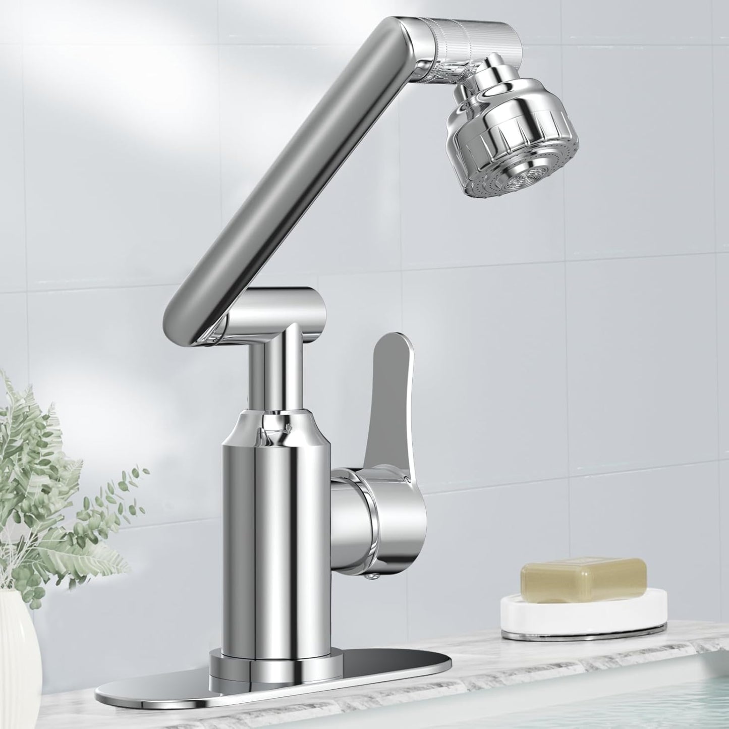 Bathroom Sink Faucet with 1080 Rotatable Design for Modern Homes