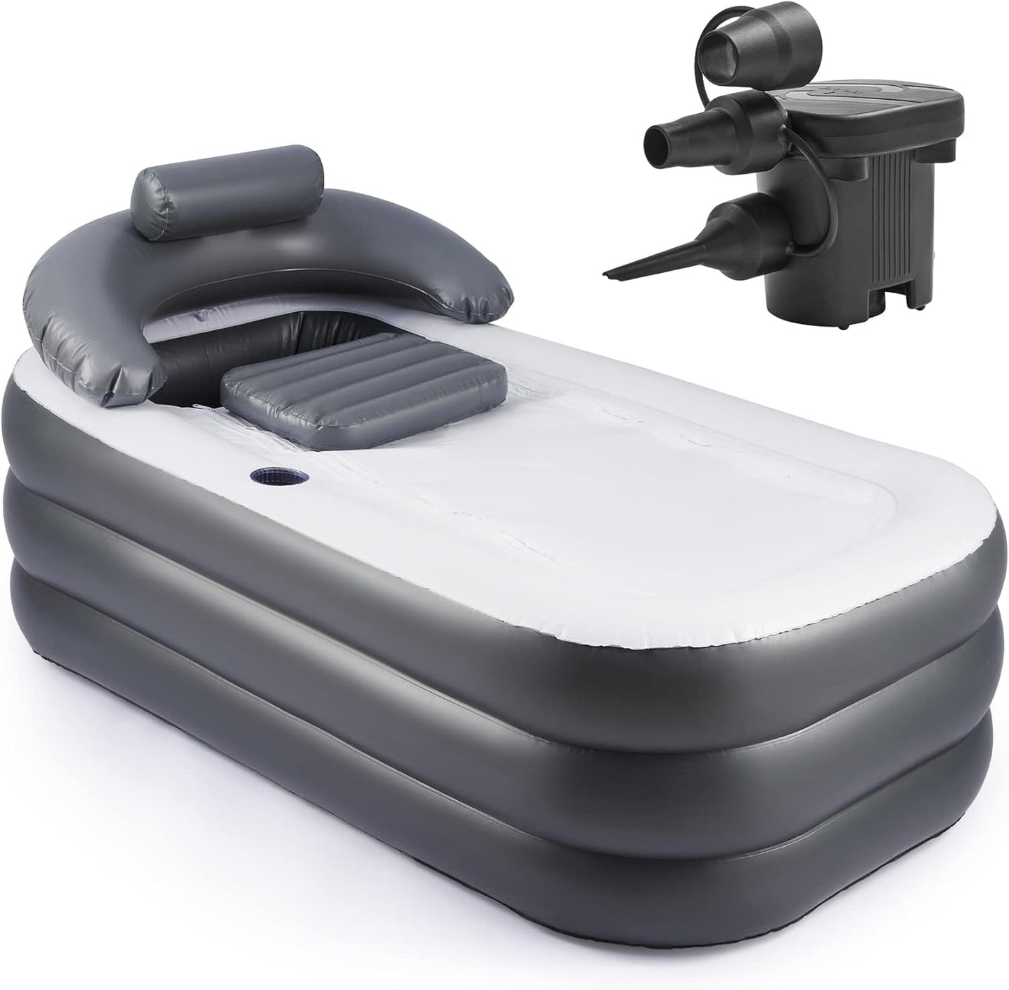 CO-Z Inflatable Bathtub for Adults with Electric Air Pump