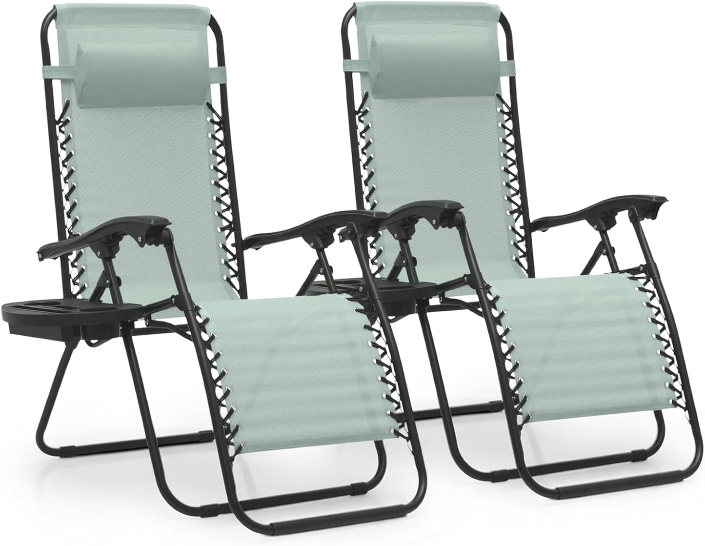 MoNiBloom Zero Gravity Chairs Set of 2 for Outdoor Relaxation